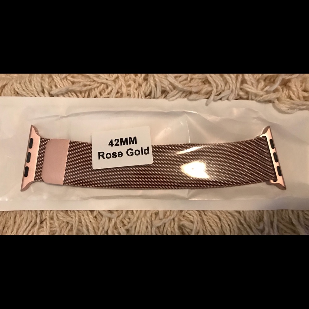 42mm Rose Gold Apple Watch Band